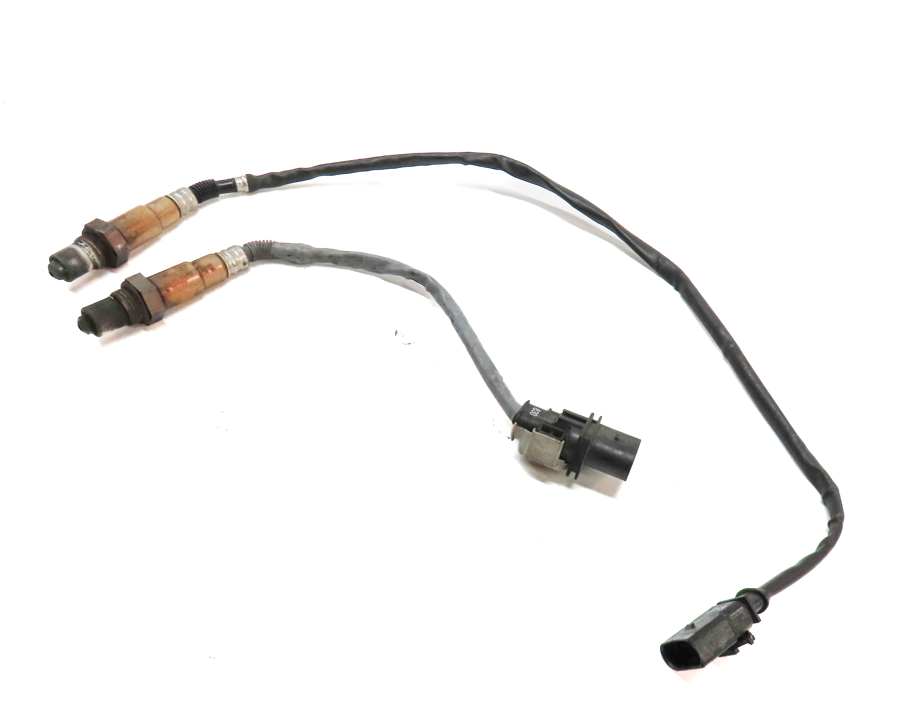 2012 AUDI A4 (B8 8K) 2.0L CAEB PRE POST CAT O2 OXYGEN LAMBDA PROBE SENSOR SET-2 — exact item pictured